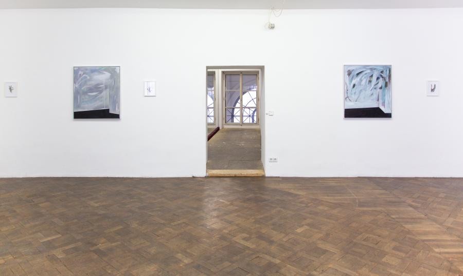 Nino Sakandelidze, installation view, Büro Weltausstellung 2015