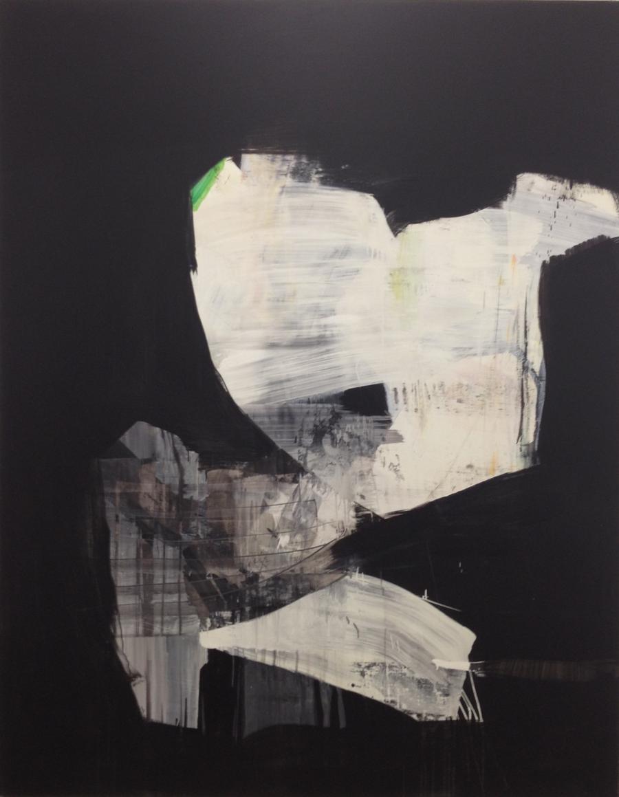 Franco Kappl, OT, Acryl auf Leinwand, 230 x 180 cm, 2015