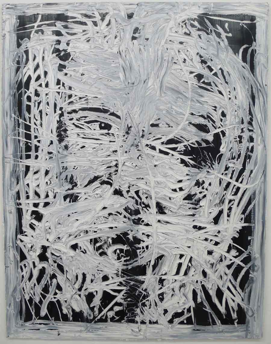 Michi Lukas, aus der Serie “too big to fail”: “o.T. 3”, 120 x 155 cm, Öl auf Leinwand, 2013