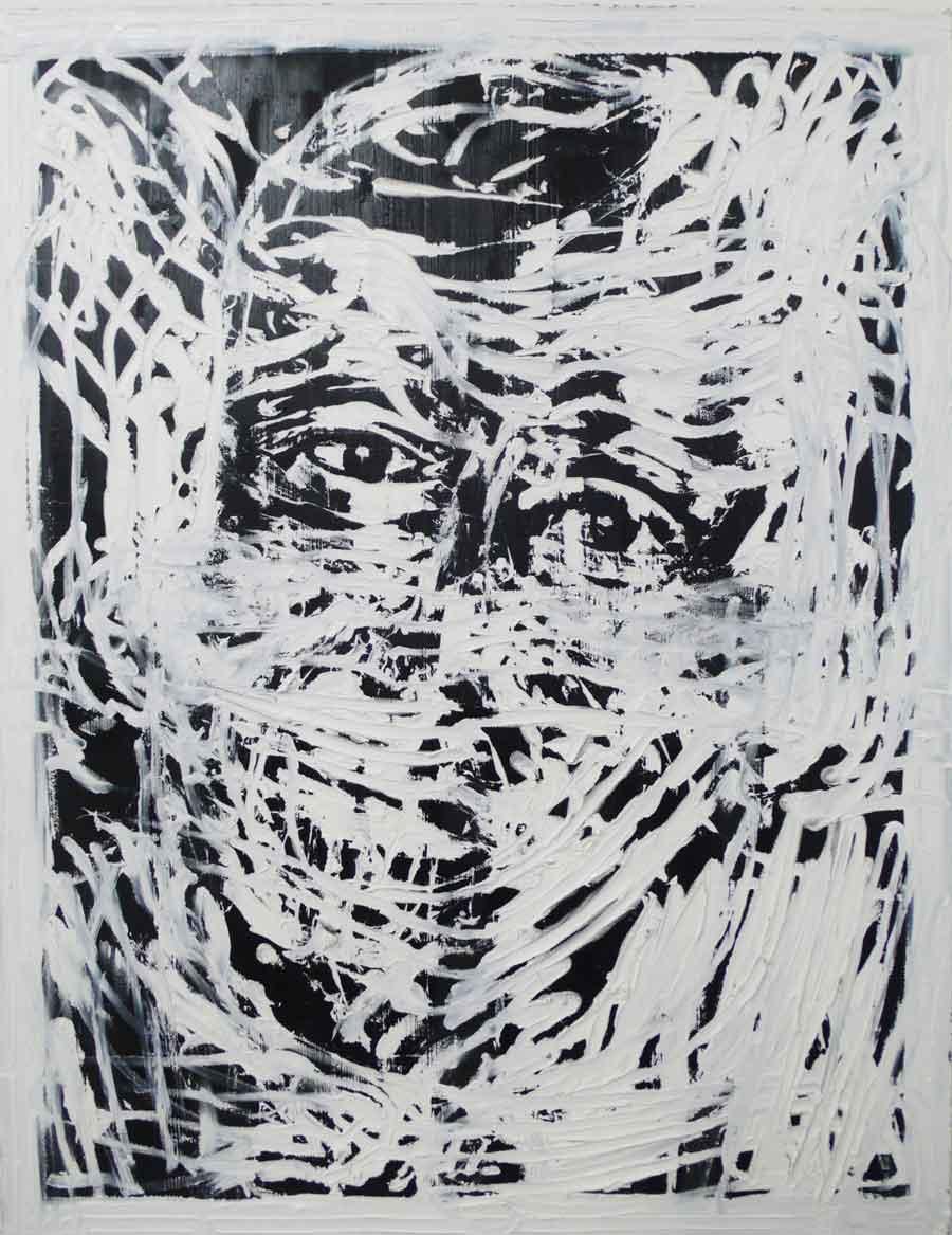 Michi Lukas, aus der Serie “too big to fail”: “o.T. 4”, 120 x 155 cm, Öl auf Leinwand, 2013