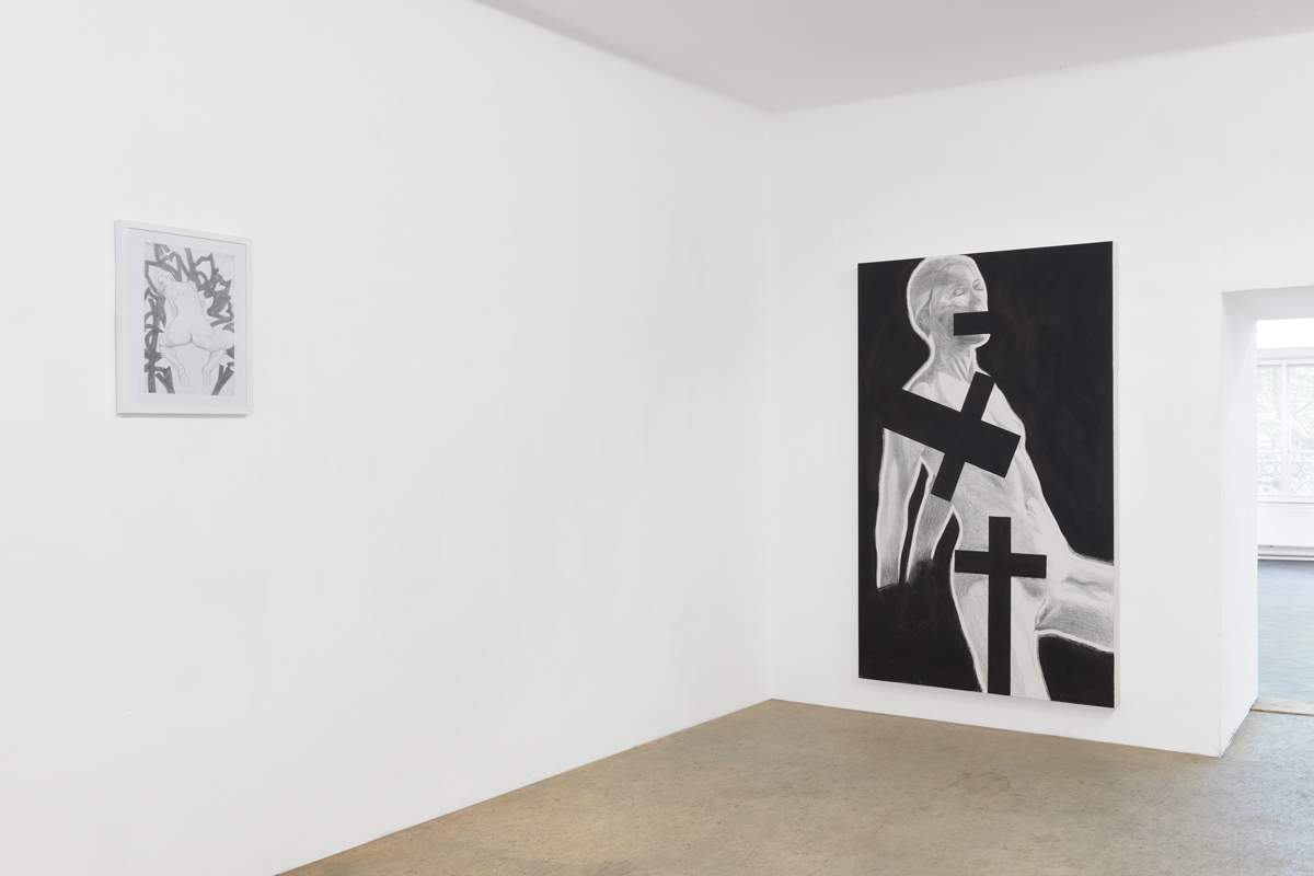 Ausstellungsansicht, FRANZ GRAF - WE DON'T TALK TO STRANGERS, Büro Weltausstellung, 2018