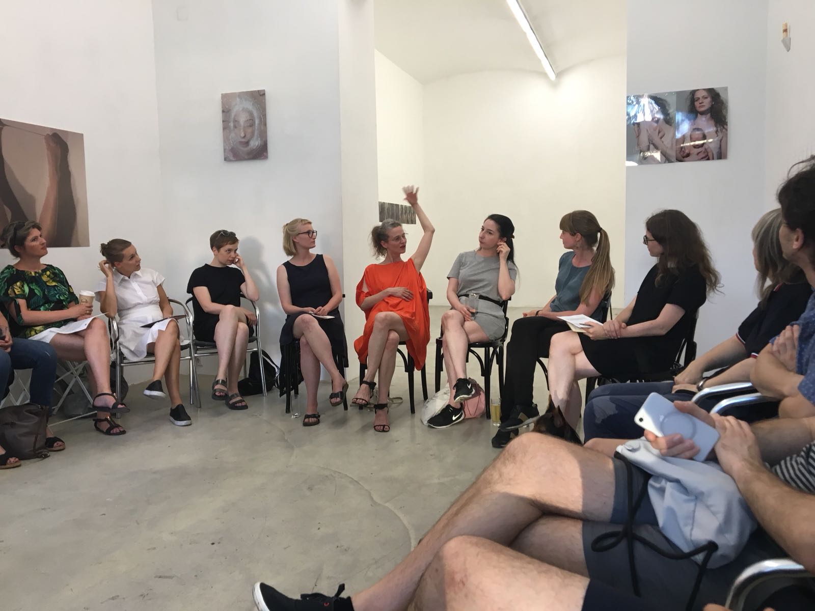 Artist-Talk, Intersection #1, 20.6.2018, Galerie Kunstbüro