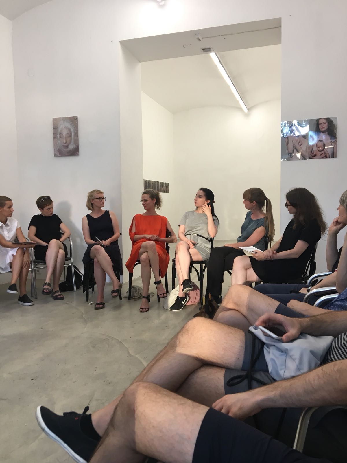 Artist-Talk, Intersection #1, 20.6.2018, Galerie Kunstbüro